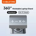 Erixio Pivot Rotating Aluminium Laptop Stand — Erixio Modern Desks & Workspace Accessories