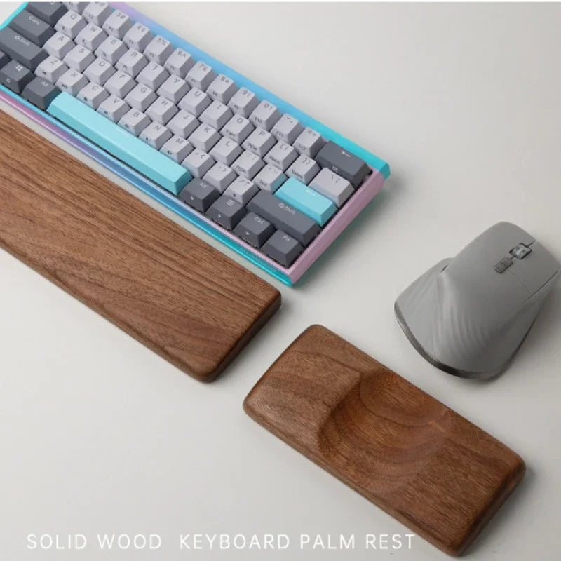 Erixio Repose Walnut Mouse Palm Rest — Erixio Modern Desks & Workspace Accessories — view 3