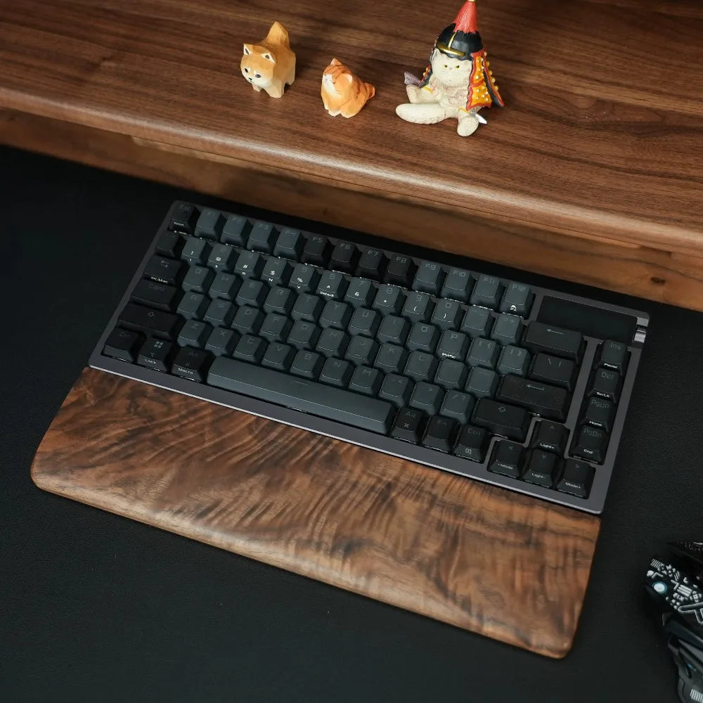 Erixio Repose North American Walnut Wrist Rest — Erixio Modern Desks & Workspace Accessories — view 4