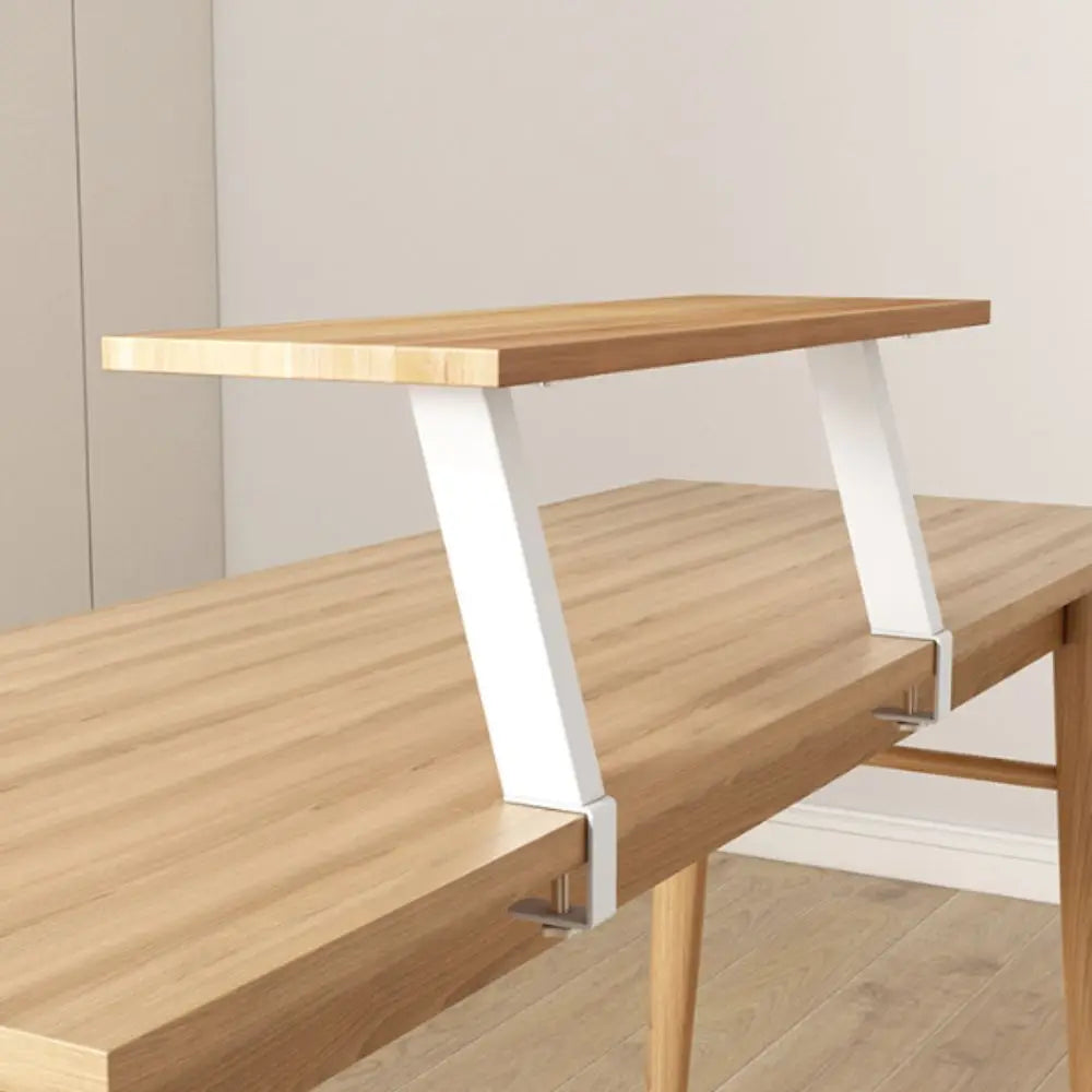 Erixio Grove Floating Wood Monitor Riser — Erixio Modern Desks & Workspace Accessories