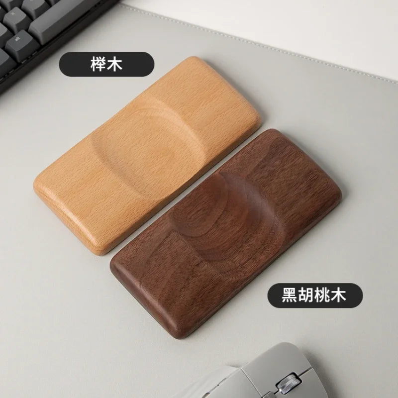 Erixio Repose Walnut Mouse Palm Rest — Erixio Modern Desks & Workspace Accessories — view 2