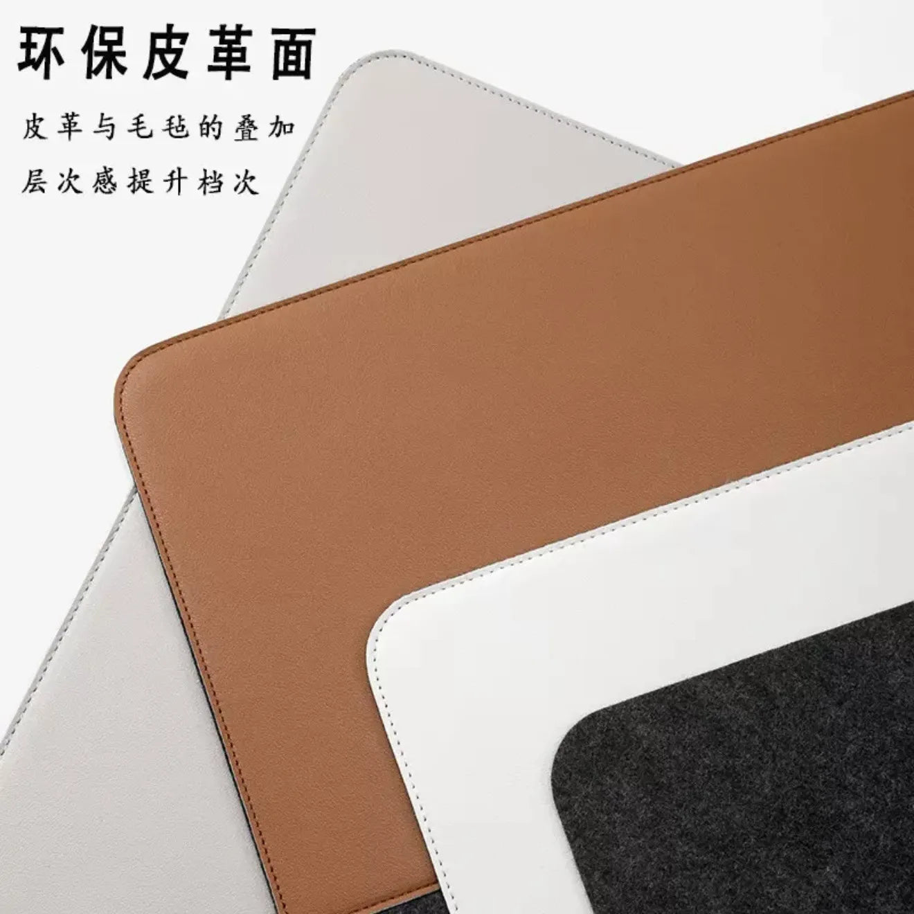 Erixio Reverse Dual-Face Desk Mat — Erixio Modern Desks & Workspace Accessories — view 4