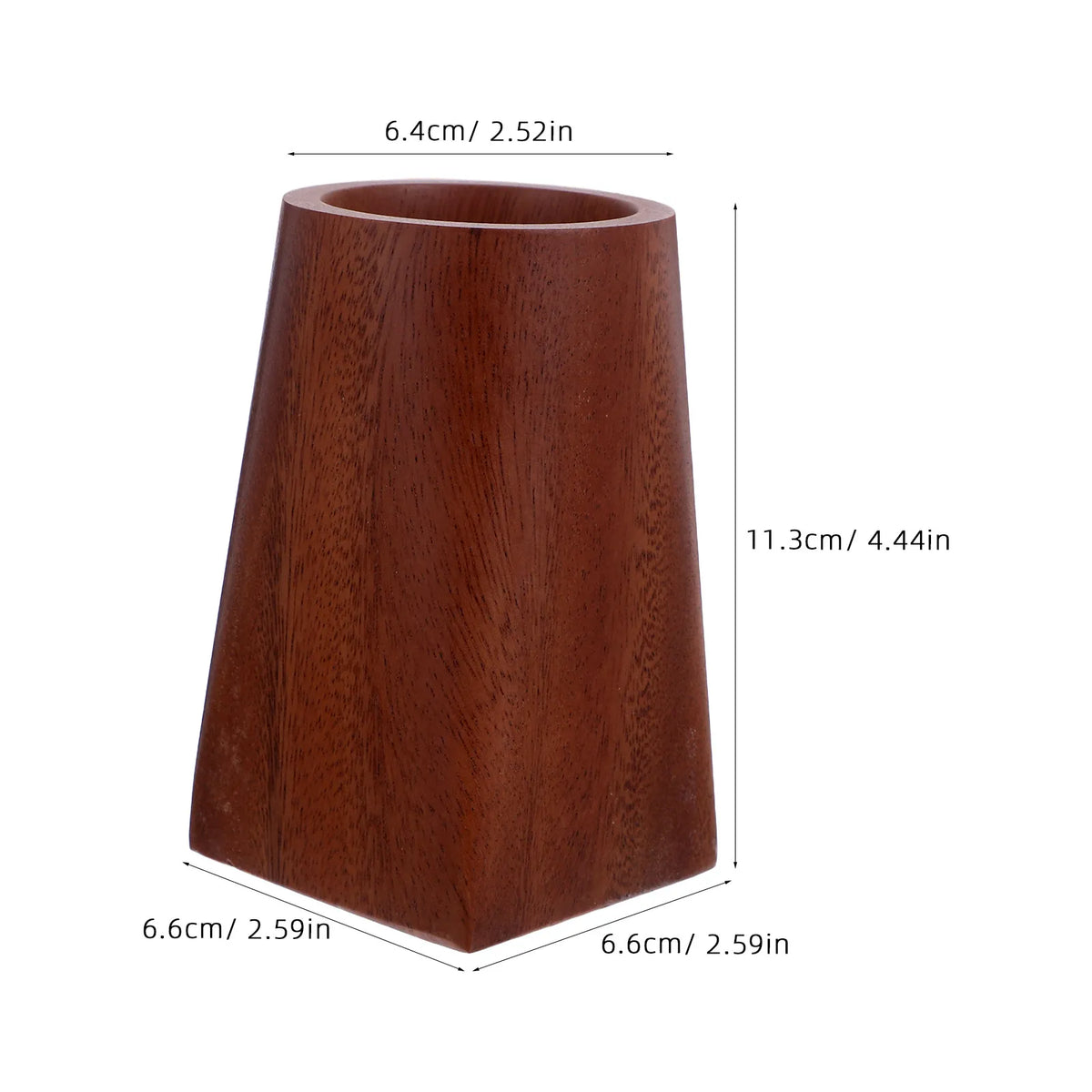 Erixio Onyx Hand-Polished Walnut Caddy — Erixio Modern Desks & Workspace Accessories — view 4