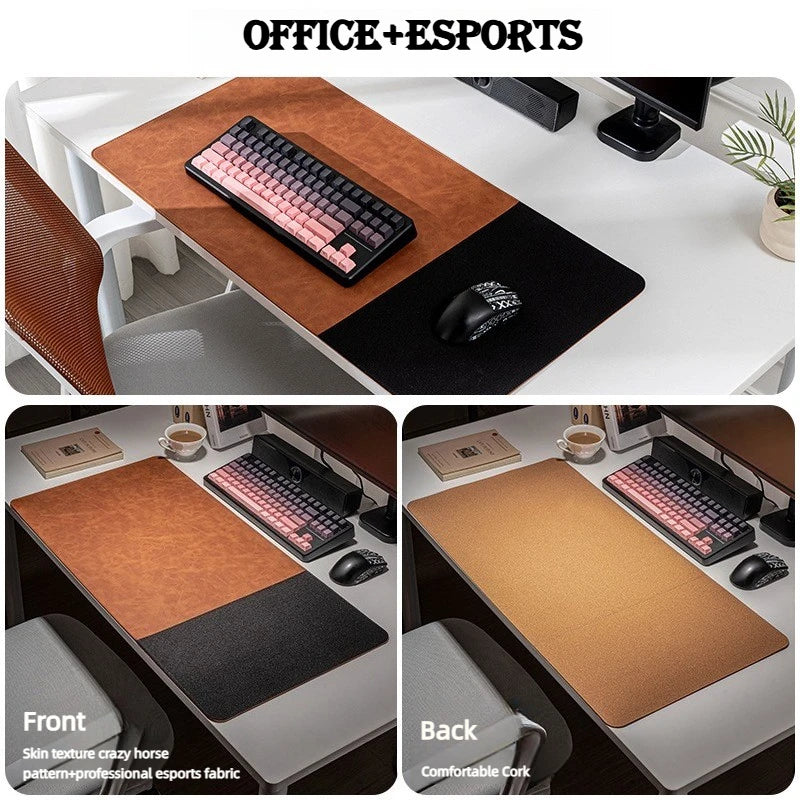 Erixio Cork Leather and Cork Desk Mat — Erixio Modern Desks & Workspace Accessories — view 2