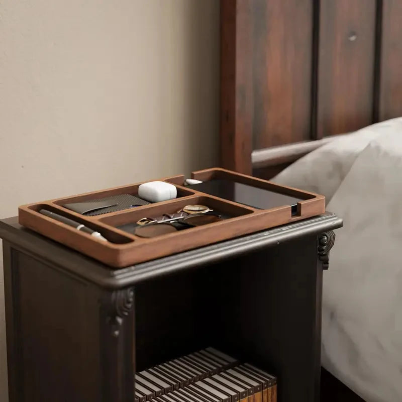 Erixio Cairn Solid Wood Valet Tray — Erixio Modern Desks & Workspace Accessories — view 2
