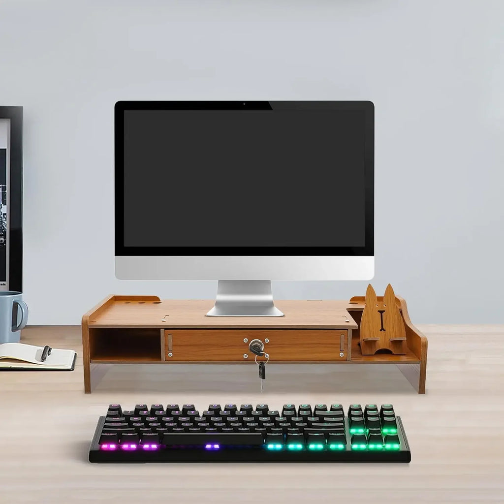 Erixio Cache Locking-Drawer Riser — Erixio Modern Desks & Workspace Accessories — view 5