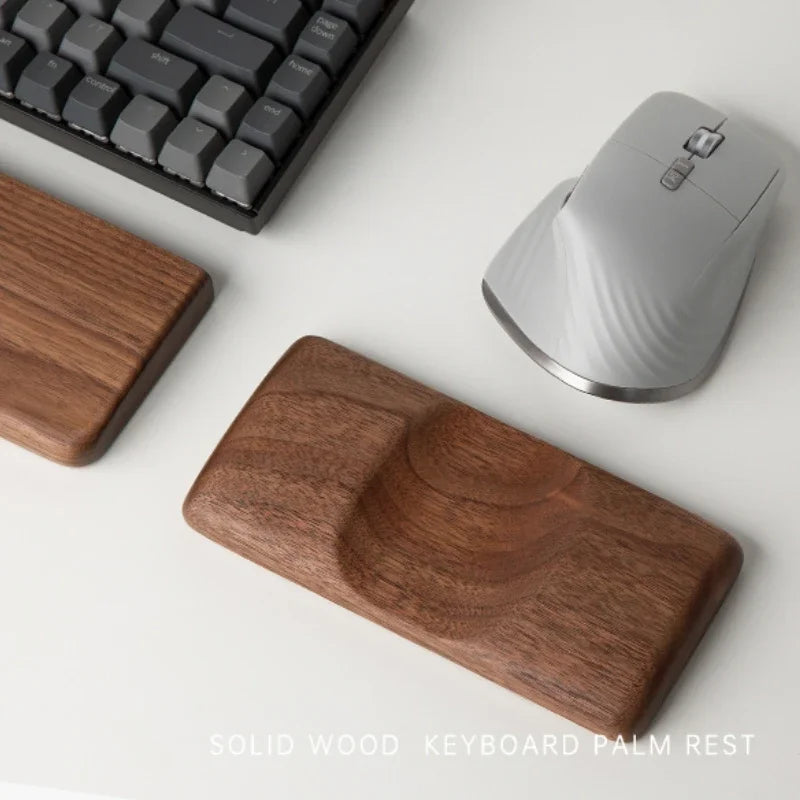 Erixio Repose Walnut Mouse Palm Rest — Erixio Modern Desks & Workspace Accessories — view 4