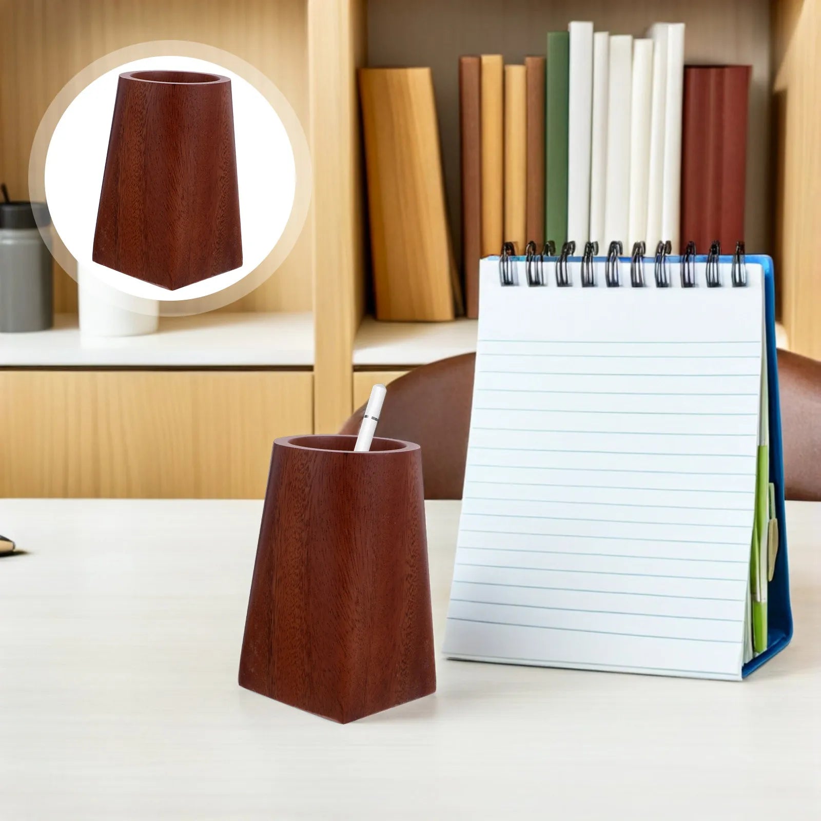 Erixio Onyx Hand-Polished Walnut Caddy — Erixio Modern Desks & Workspace Accessories