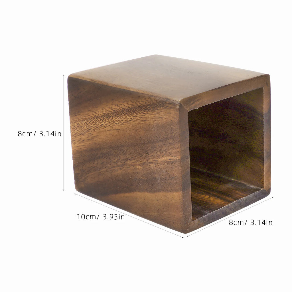 Erixio Grain Handcrafted Walnut Pen Cup — Erixio Modern Desks & Workspace Accessories — view 4