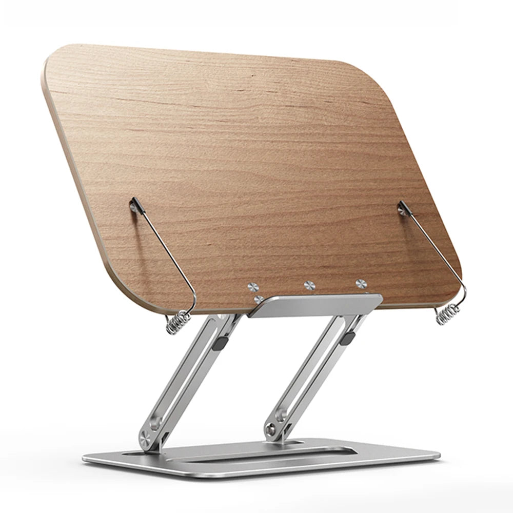 Erixio Quill Walnut Laptop and Book Stand — Erixio Modern Desks & Workspace Accessories