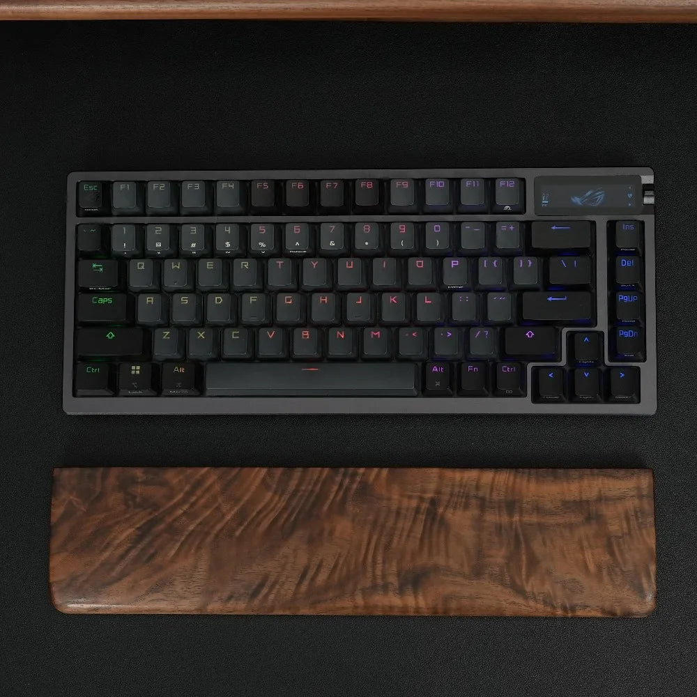 Erixio Repose North American Walnut Wrist Rest — Erixio Modern Desks & Workspace Accessories — view 3