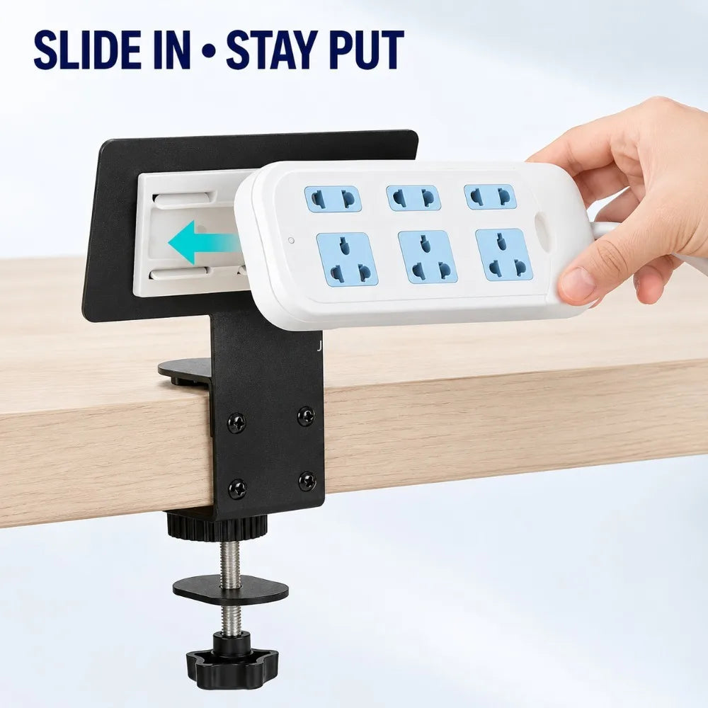 Erixio Verge Under-Desk Power Cradle — Erixio Modern Desks & Workspace Accessories — view 4