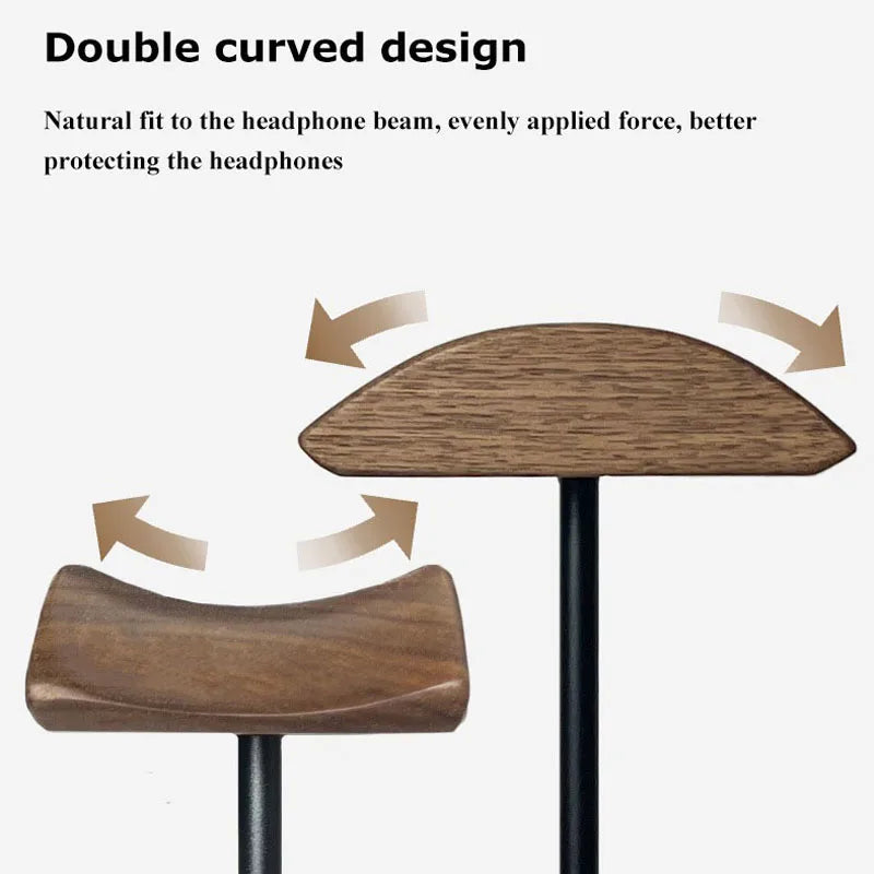 Erixio Crest Curved Headphone Hanger — Erixio Modern Desks & Workspace Accessories — view 2