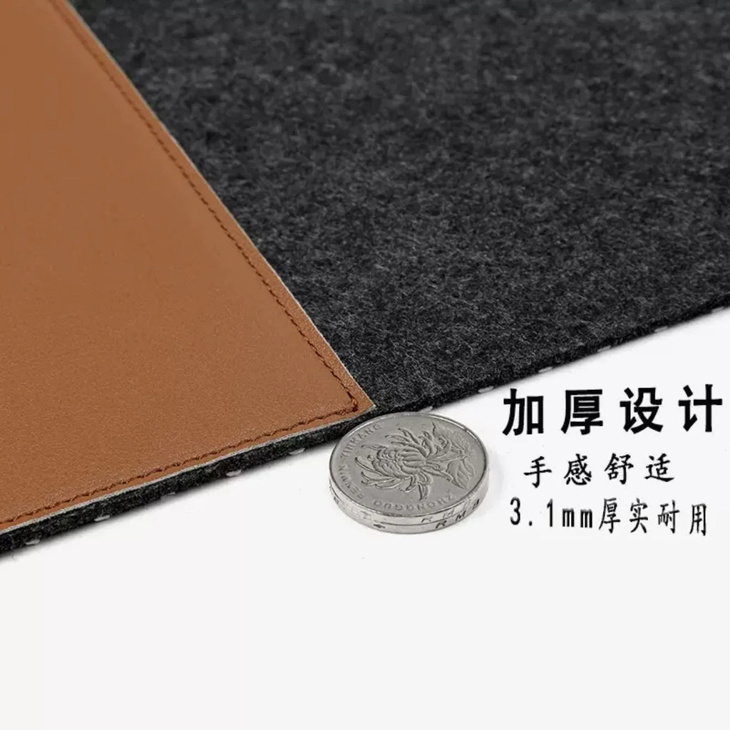 Erixio Reverse Dual-Face Desk Mat — Erixio Modern Desks & Workspace Accessories — view 3