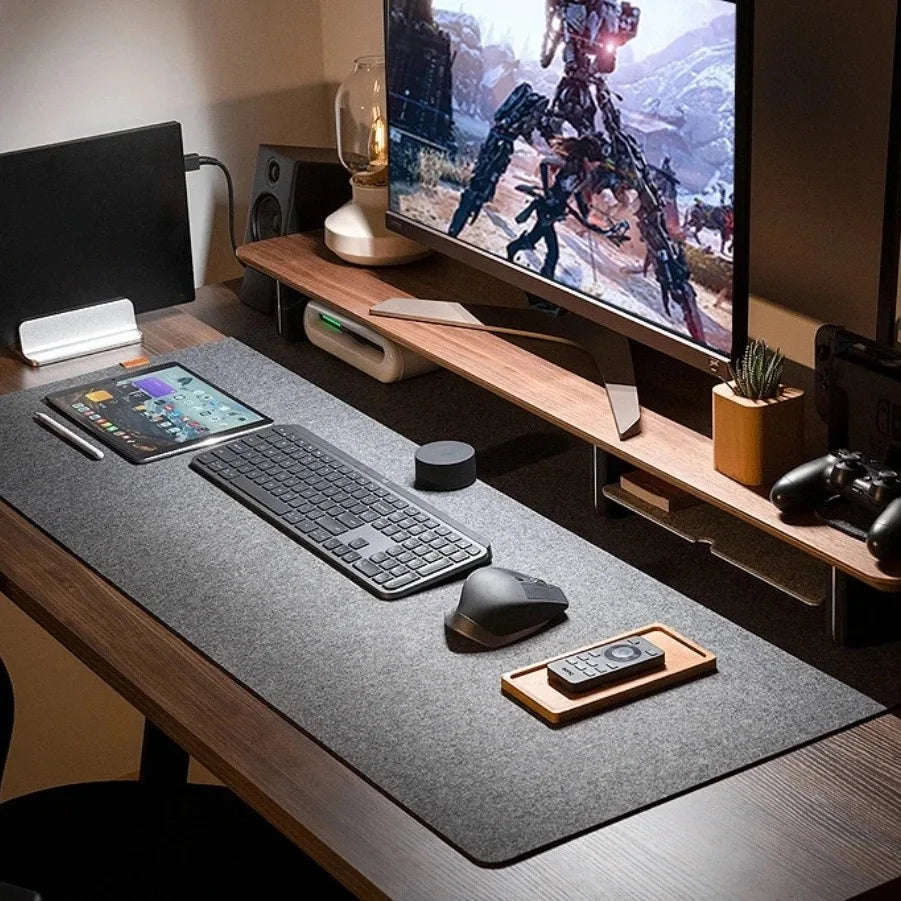 Erixio Terra Oversized Felt Desk Mat — Erixio Modern Desks & Workspace Accessories — view 2