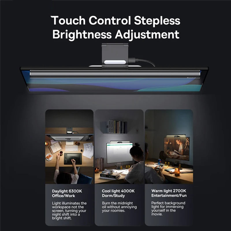 Erixio Lumen Pro Monitor Light Bar — Erixio Modern Desks & Workspace Accessories — view 4