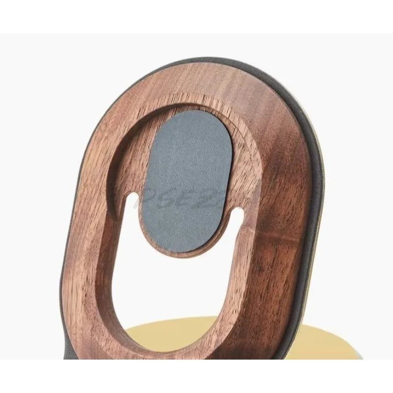 Erixio Halo Walnut Magnetic Charger — Erixio Modern Desks & Workspace Accessories — view 4