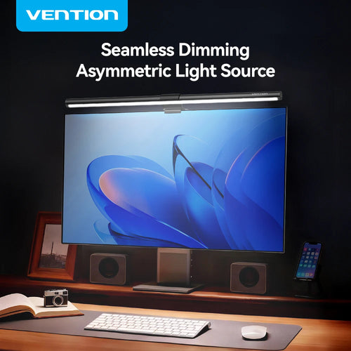 Erixio Beam Asymmetric Monitor Light — Erixio Modern Desks & Workspace Accessories