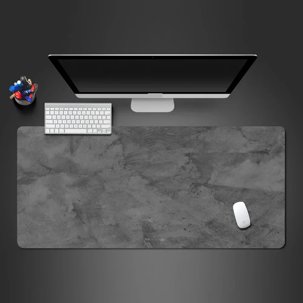 Erixio Slate Overlocked XXL Desk Mat — Erixio Modern Desks & Workspace Accessories