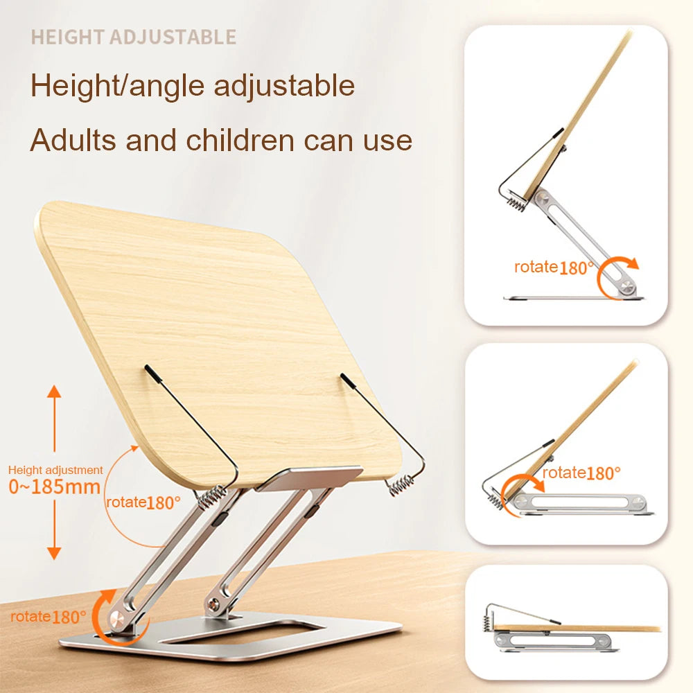 Erixio Quill Walnut Laptop and Book Stand — Erixio Modern Desks & Workspace Accessories — view 2