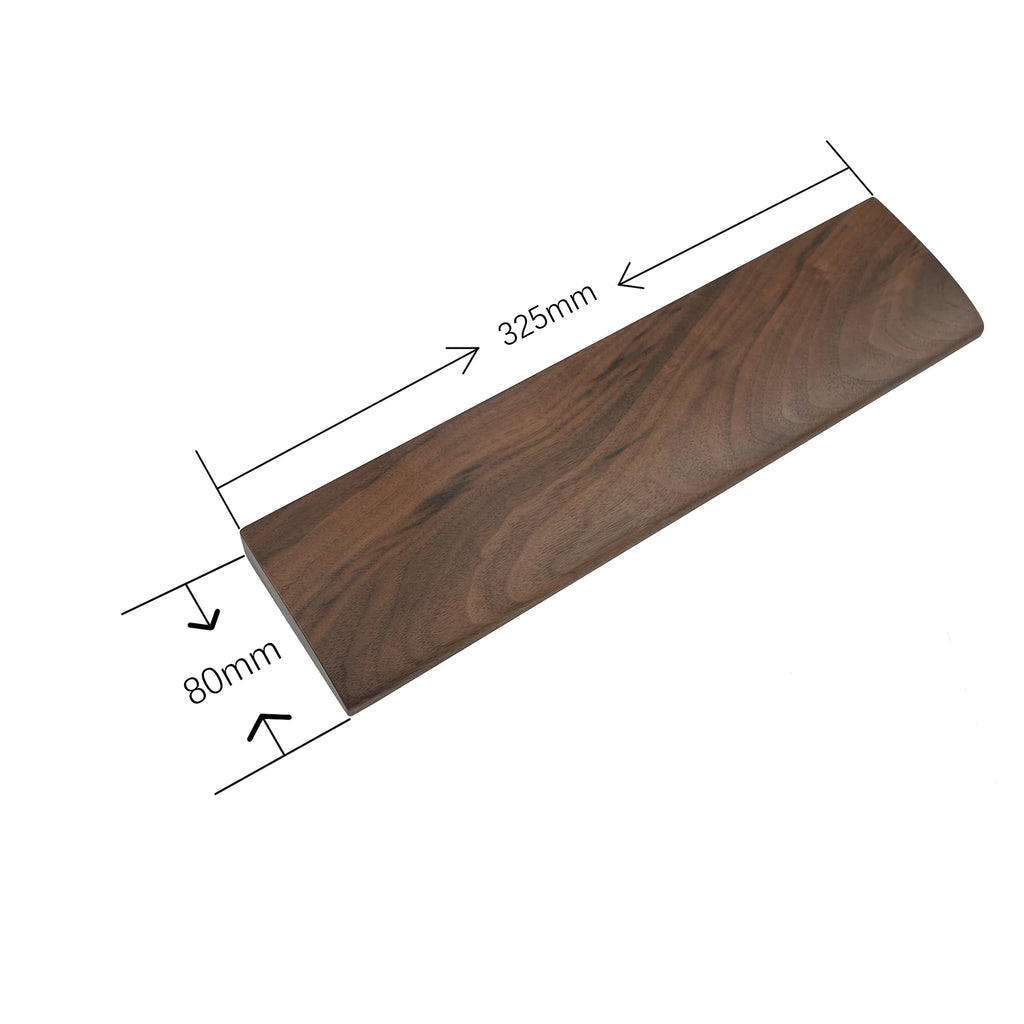 Erixio Level Walnut Keyboard Wrist Rest — Erixio Modern Desks & Workspace Accessories — view 4